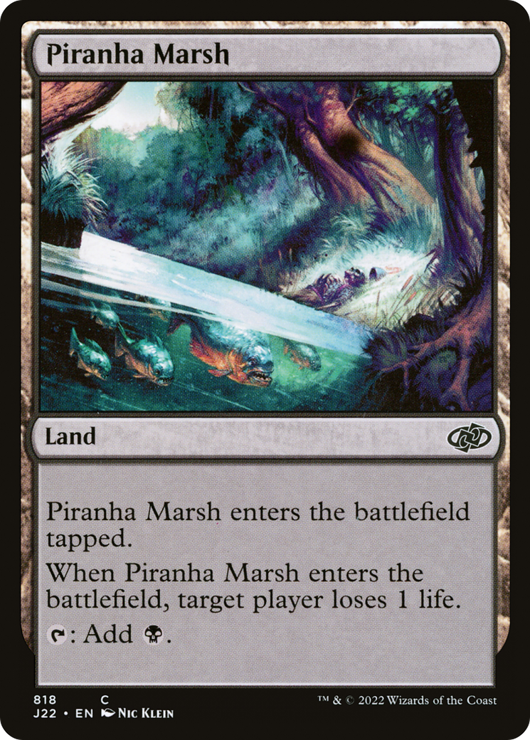 Piranha Marsh [Jumpstart 2022] | Fandemonia Ltd