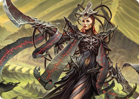 Testament Bearer Art Card [Phyrexia: All Will Be One Art Series] | Fandemonia Ltd