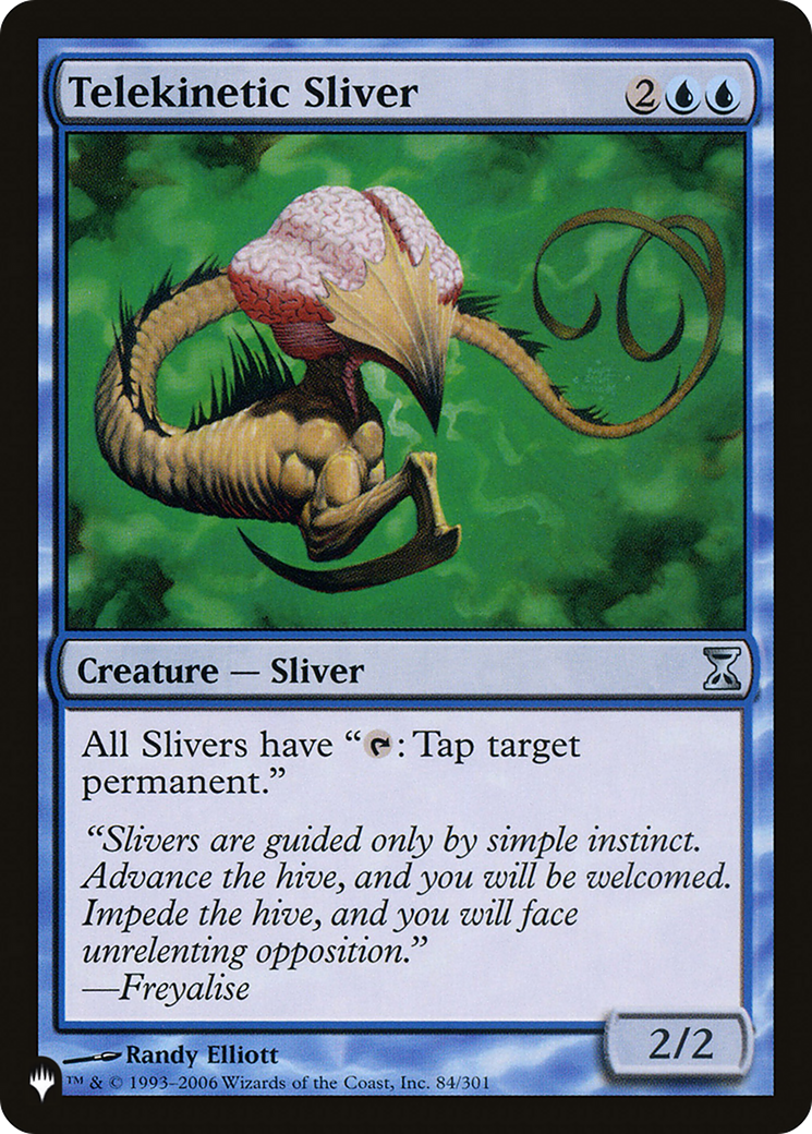 Telekinetic Sliver [The List] | Fandemonia Ltd