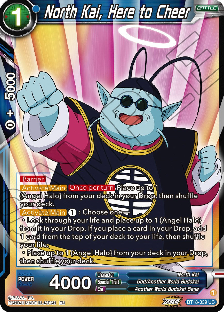 North Kai, Here to Cheer (BT18-039) [Dawn of the Z-Legends] | Fandemonia Ltd