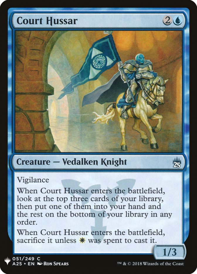 Court Hussar [Mystery Booster] | Fandemonia Ltd