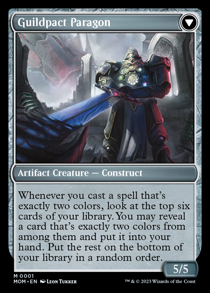 Invasion of Ravnica // Guildpact Paragon [March of the Machine] | Fandemonia Ltd