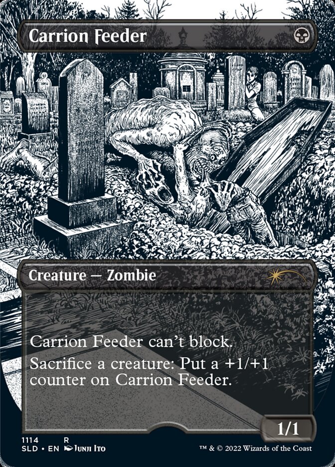 Carrion Feeder (Borderless Etched Foil) [Secret Lair Drop Series] | Fandemonia Ltd