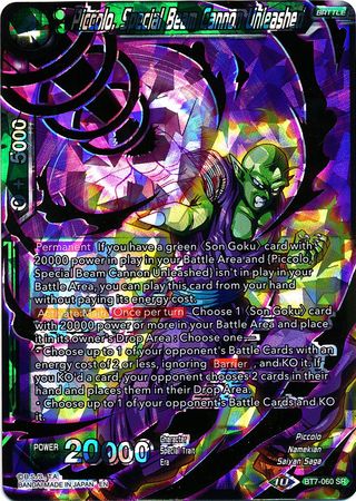 Piccolo, Special Beam Cannon Unleashed (BT7-060) [Assault of the Saiyans] | Fandemonia Ltd
