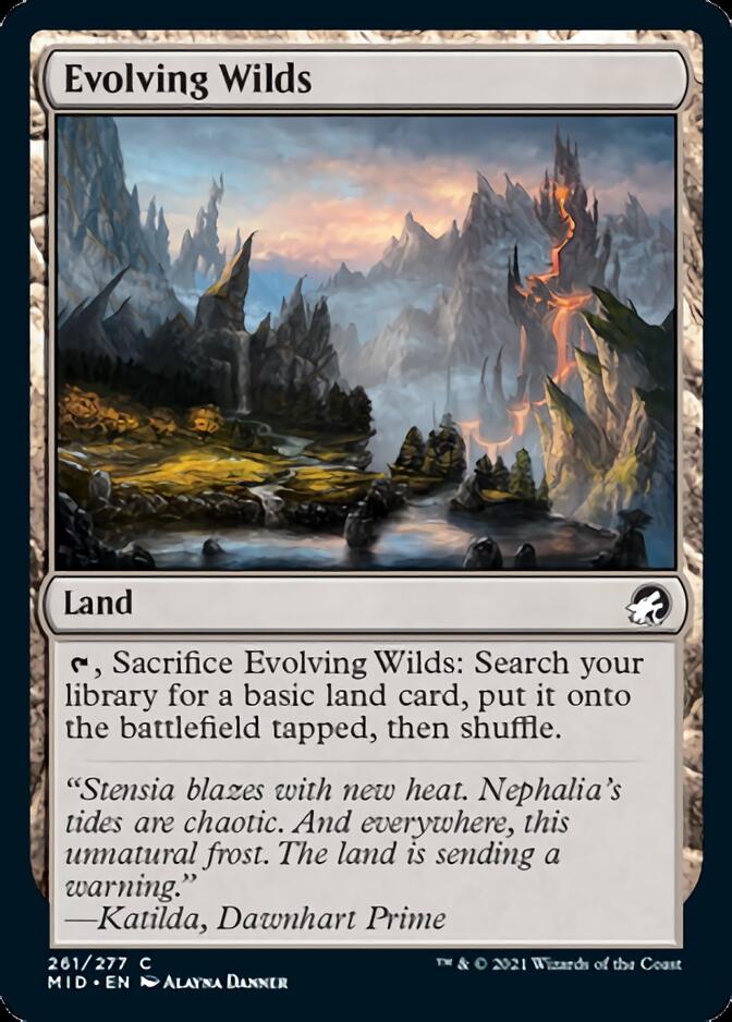 Evolving Wilds [Innistrad: Midnight Hunt] | Fandemonia Ltd