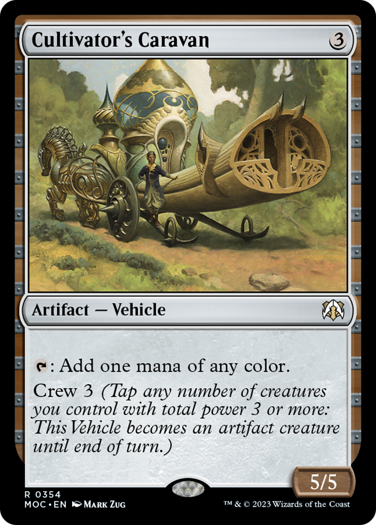 Cultivator's Caravan [March of the Machine Commander] | Fandemonia Ltd