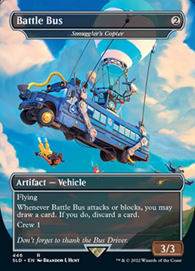 Smuggler's Copter - Battle Bus [Secret Lair Drop Series] | Fandemonia Ltd