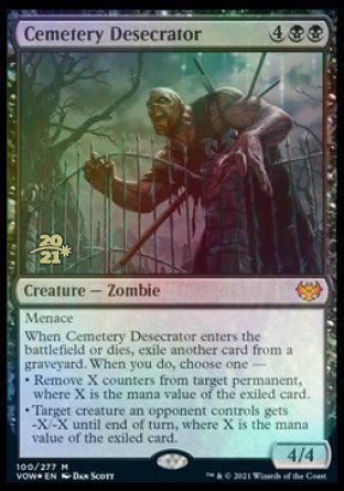 Cemetery Desecrator [Innistrad: Crimson Vow Prerelease Promos] | Fandemonia Ltd