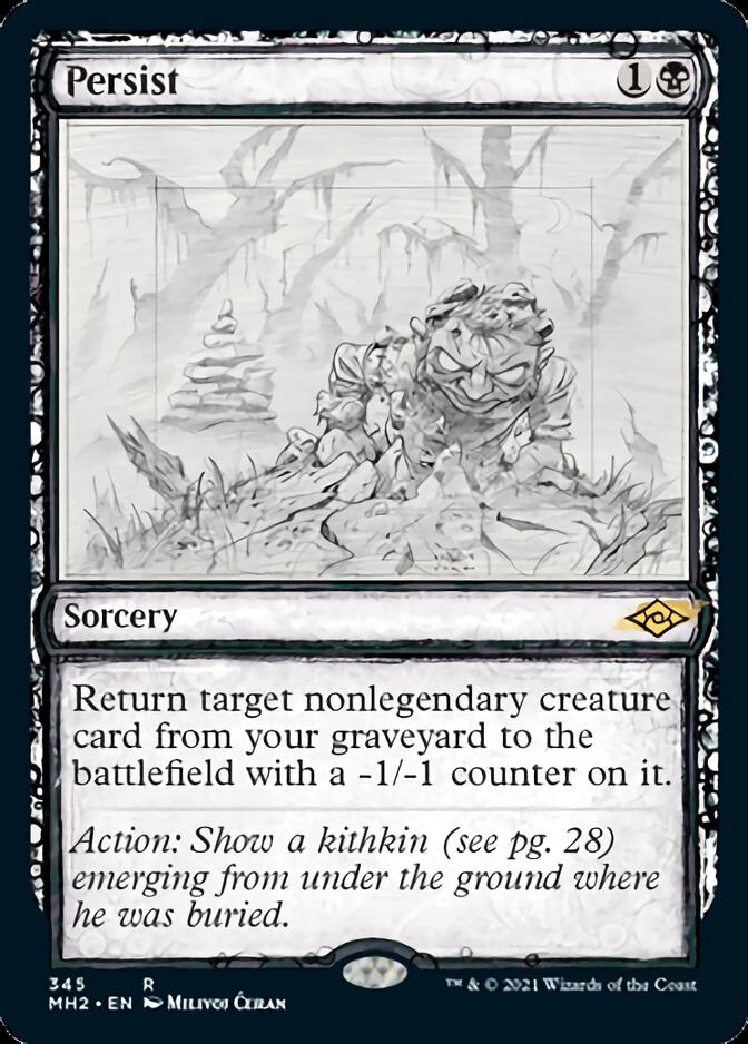 Persist (Sketch) [Modern Horizons 2] | Fandemonia Ltd