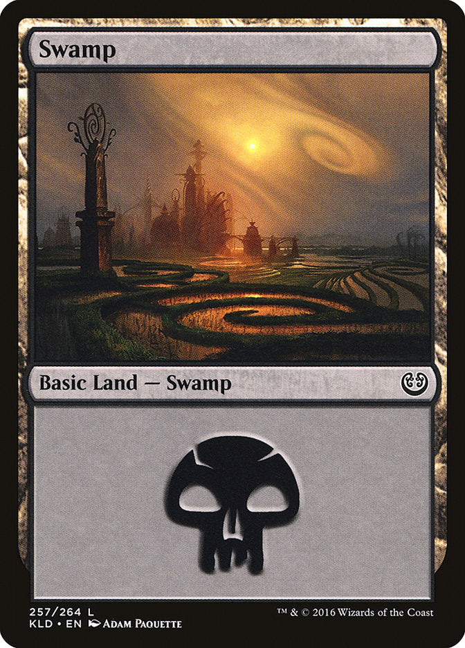 Swamp (257) [Kaladesh] | Fandemonia Ltd