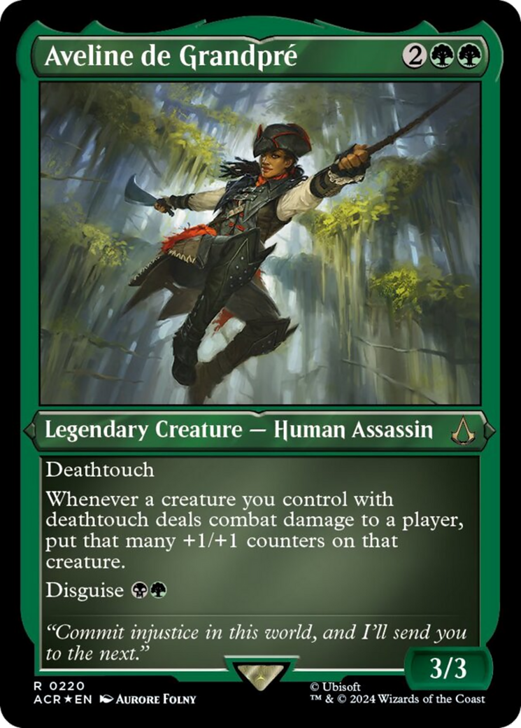 Aveline de Grandpre (Foil Etched) [Assassin's Creed] | Fandemonia Ltd