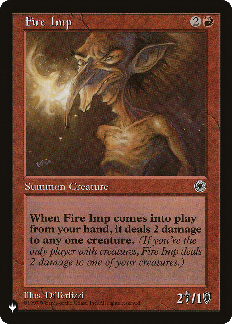 Fire Imp [The List] | Fandemonia Ltd