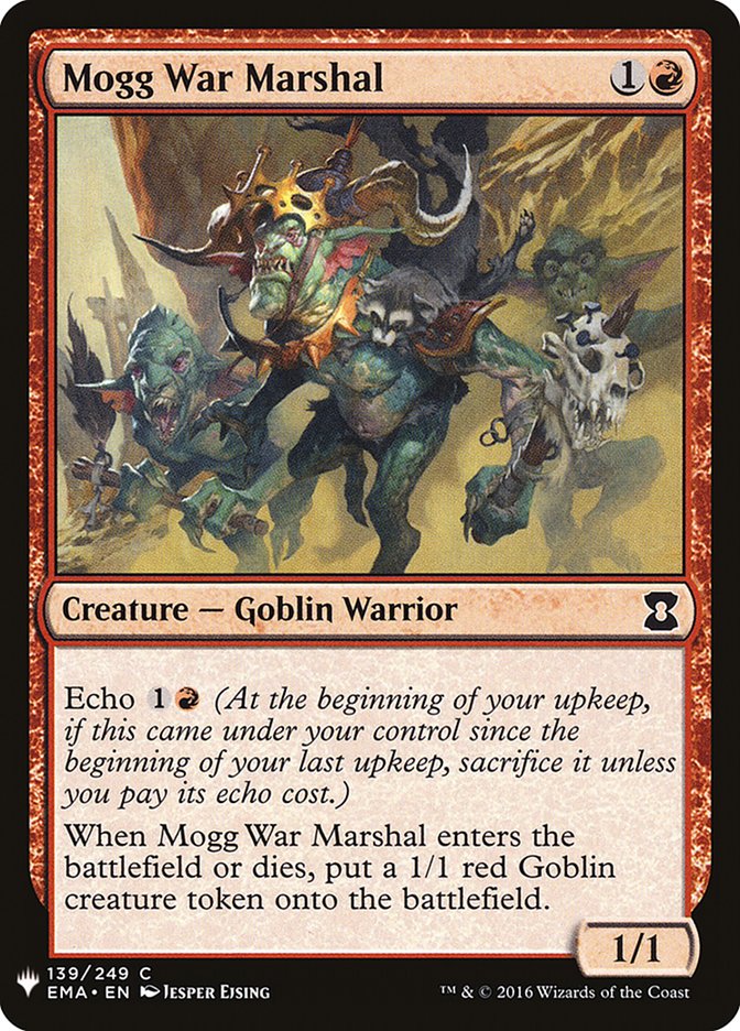 Mogg War Marshal [Mystery Booster] | Fandemonia Ltd