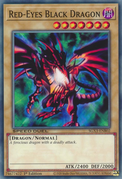 Red-Eyes Black Dragon [SGX3-ENB02] Common | Fandemonia Ltd