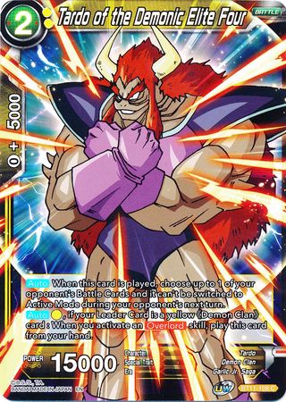 Tardo of the Demonic Elite Four (BT11-108) [Vermilion Bloodline 2nd Edition] | Fandemonia Ltd
