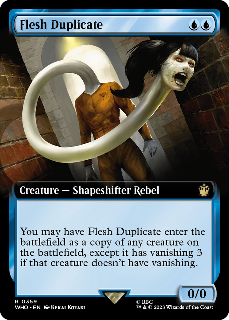 Flesh Duplicate (Extended Art) [Doctor Who] | Fandemonia Ltd