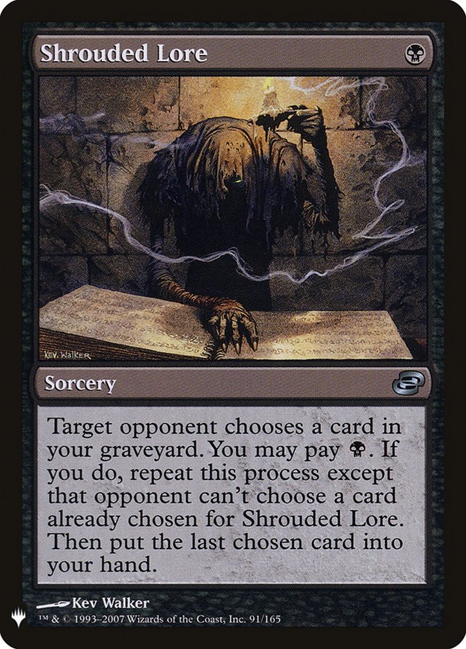 Shrouded Lore [Mystery Booster] | Fandemonia Ltd