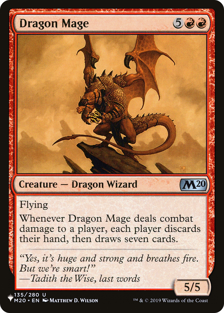 Dragon Mage [The List] | Fandemonia Ltd