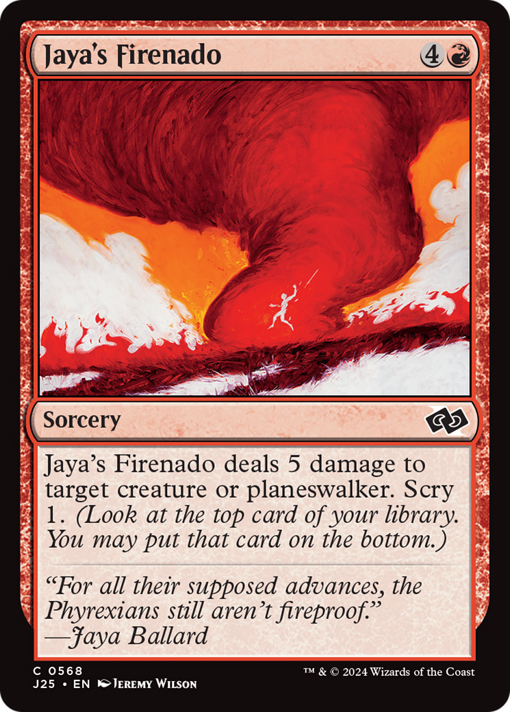 Jaya's Firenado [Foundations Jumpstart] | Fandemonia Ltd