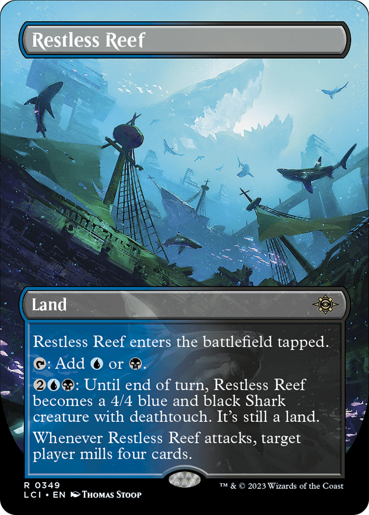 Restless Reef (Borderless) [The Lost Caverns of Ixalan] | Fandemonia Ltd