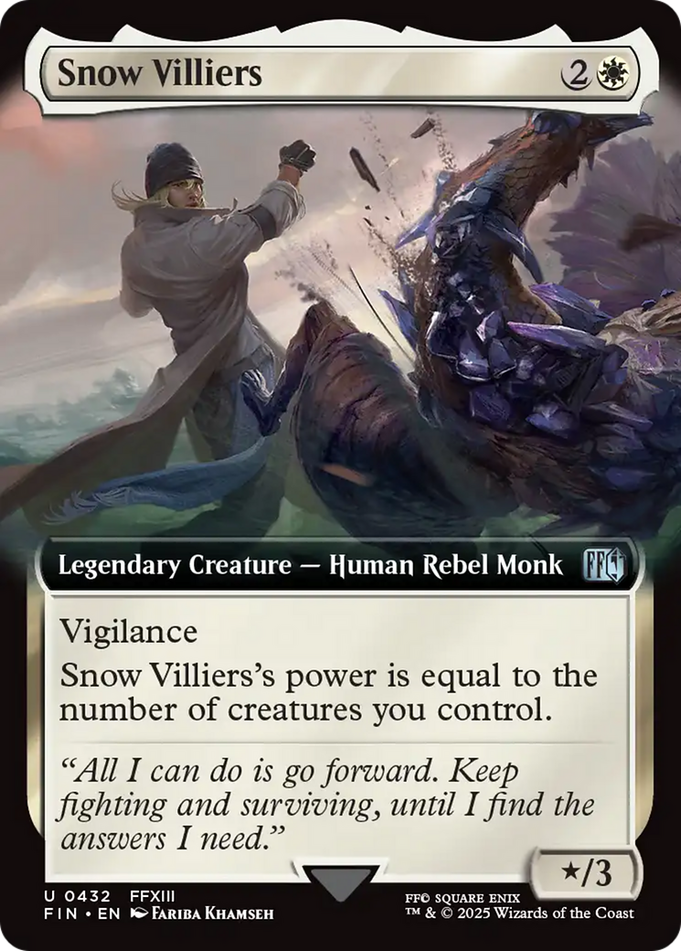 Snow Villiers (Extended Art) [FINAL FANTASY] | Fandemonia Ltd