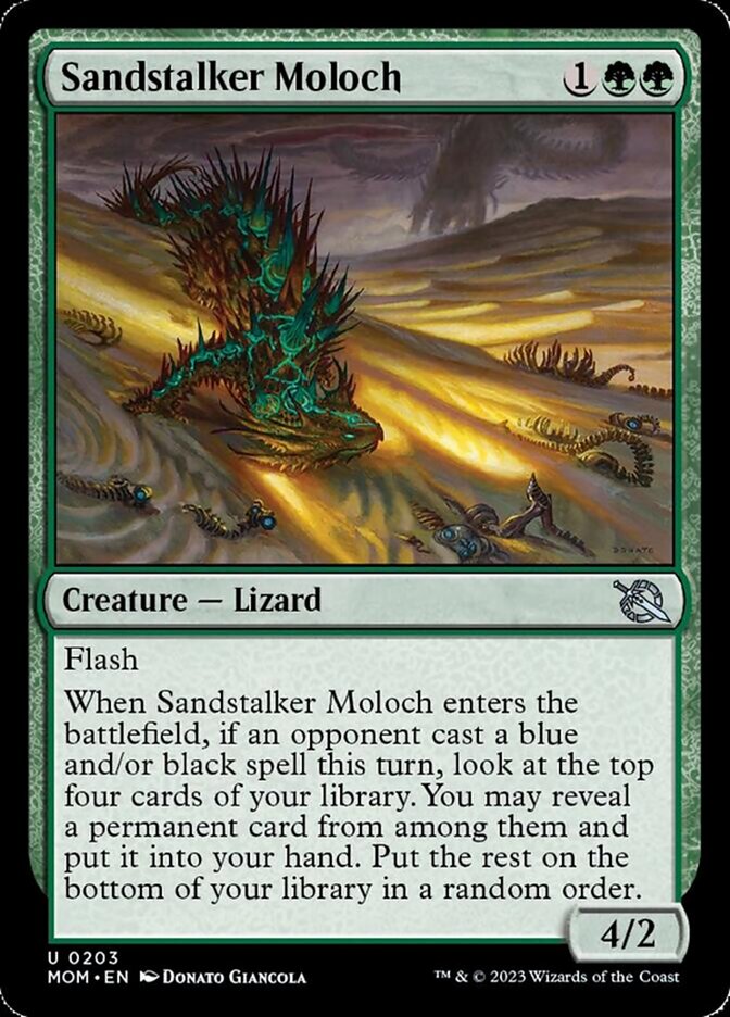 Sandstalker Moloch [March of the Machine] | Fandemonia Ltd