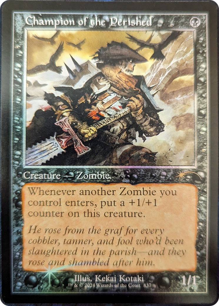 Champion of the Perished (Retro Frame) [Secret Lair Drop Series] | Fandemonia Ltd