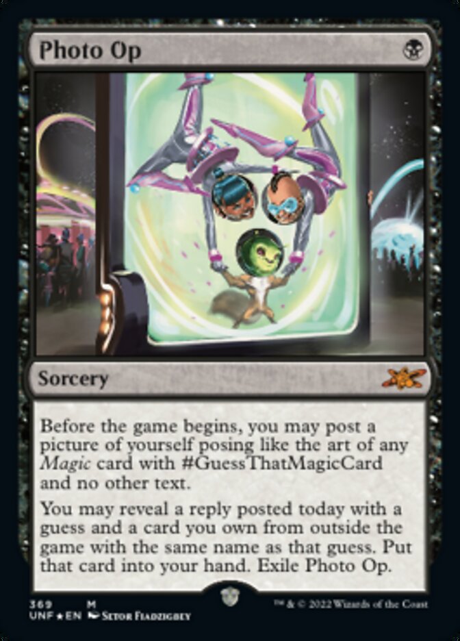 Photo Op (Galaxy Foil) [Unfinity] | Fandemonia Ltd