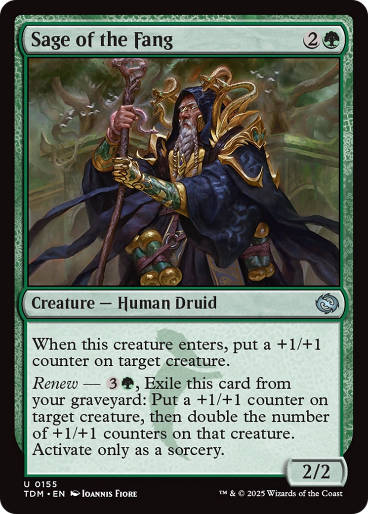Sage of the Fang [Tarkir: Dragonstorm] | Fandemonia Ltd