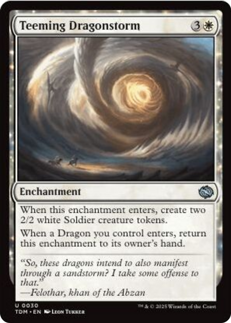 Teeming Dragonstorm [Tarkir: Dragonstorm] | Fandemonia Ltd