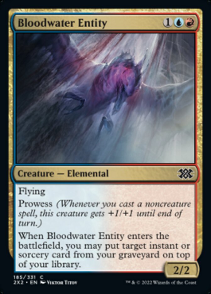 Bloodwater Entity [Double Masters 2022] | Fandemonia Ltd