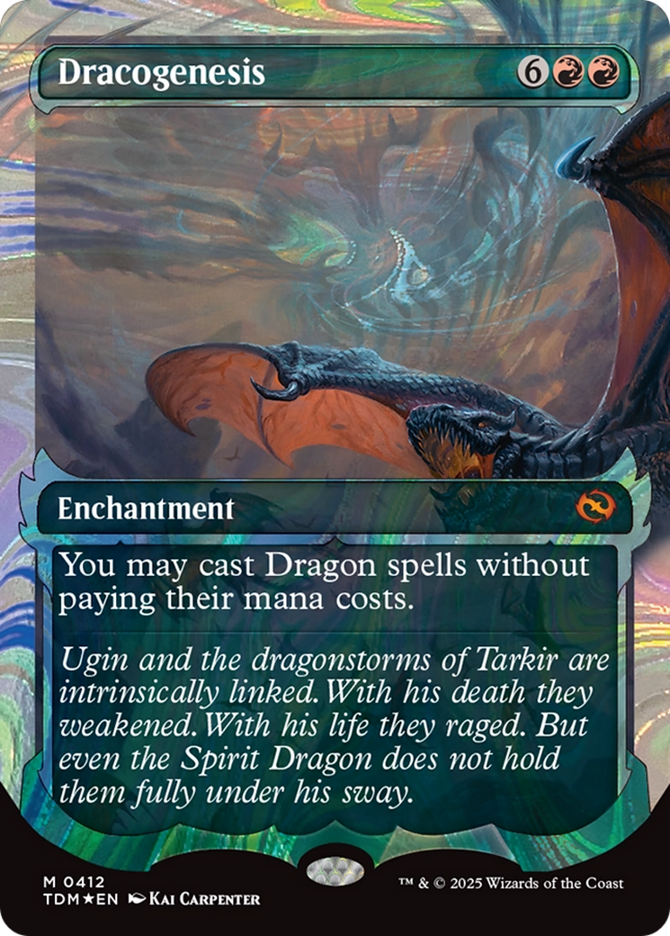 Dracogenesis (0412) (Showcase) (Halo Foil) [Tarkir: Dragonstorm] | Fandemonia Ltd