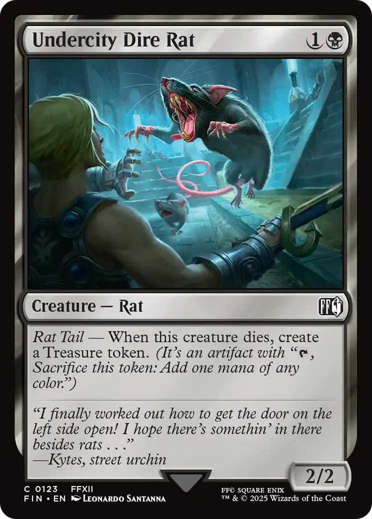 Undercity Dire Rat [FINAL FANTASY] | Fandemonia Ltd