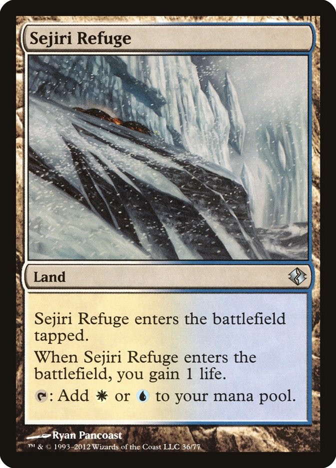 Sejiri Refuge [Duel Decks: Venser vs. Koth] | Fandemonia Ltd