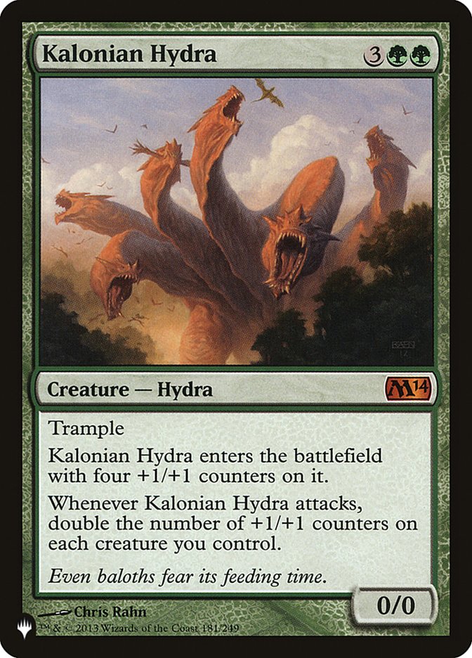 Kalonian Hydra [The List] | Fandemonia Ltd