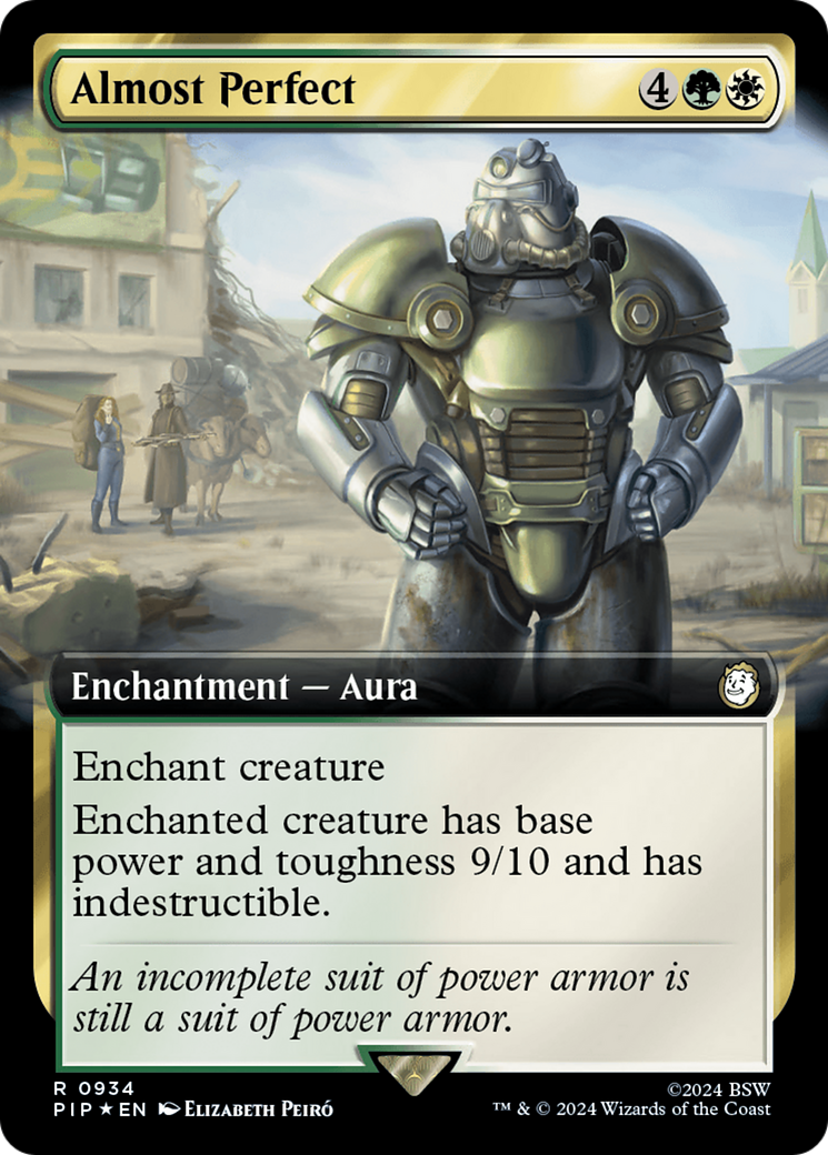 Almost Perfect (Extended Art) (Surge Foil) [Fallout] | Fandemonia Ltd
