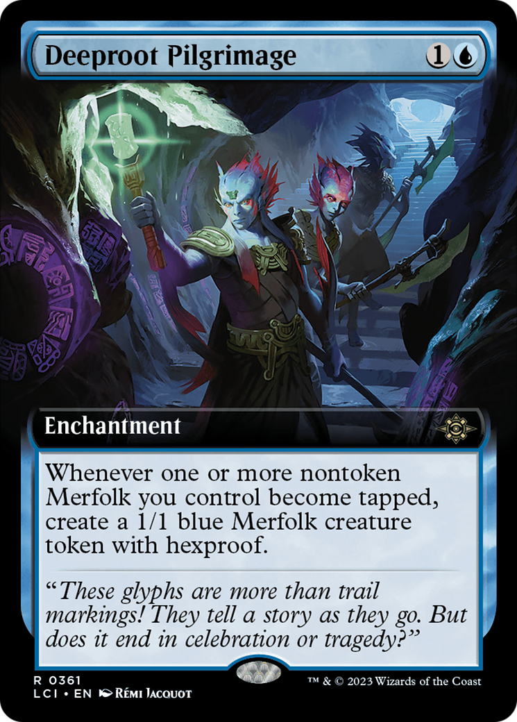 Deeproot Pilgrimage (Extended Art) [The Lost Caverns of Ixalan] | Fandemonia Ltd