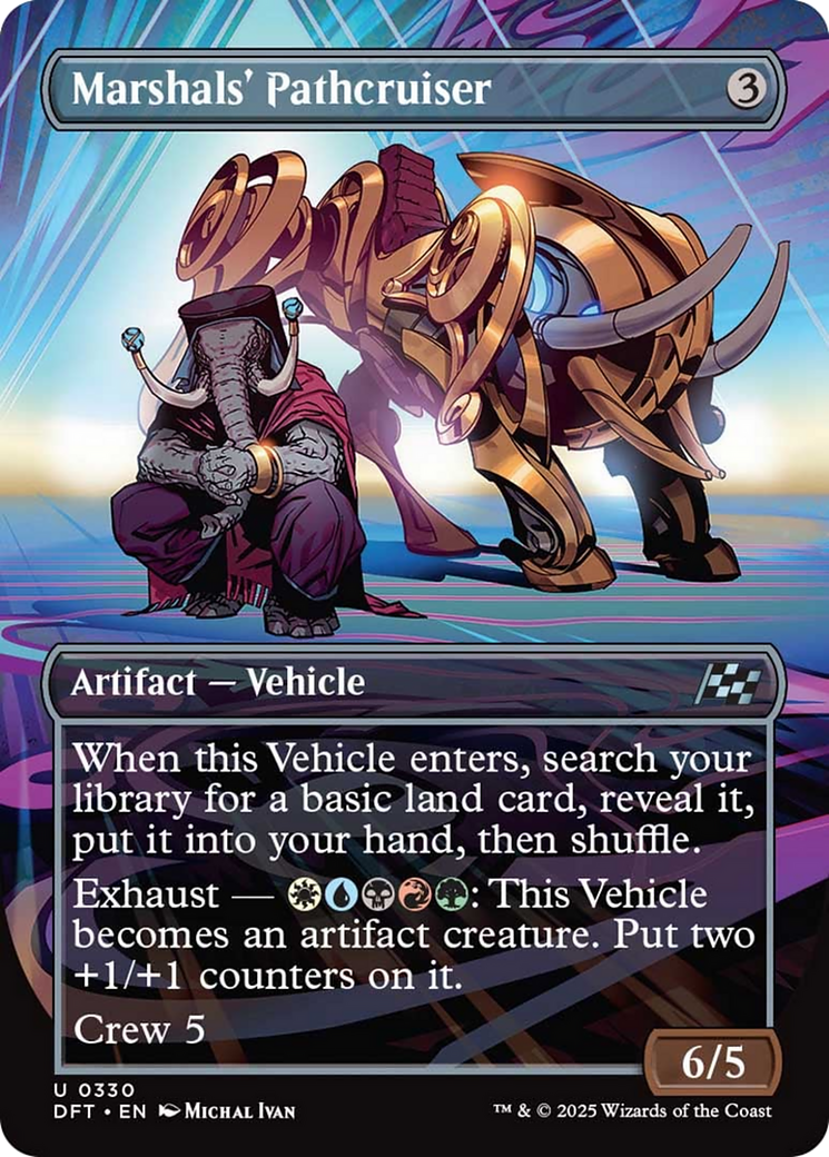 Marshals' Pathcruiser (Borderless) [Aetherdrift] | Fandemonia Ltd