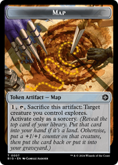 Map // Plot Double-Sided Token [Outlaws of Thunder Junction: The Big Score Tokens] | Fandemonia Ltd