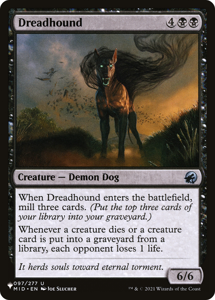 Dreadhound [The List] | Fandemonia Ltd