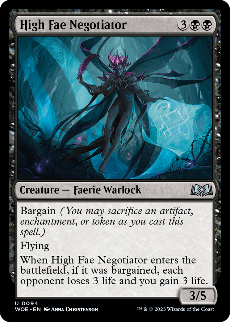 High Fae Negotiator [Wilds of Eldraine] | Fandemonia Ltd