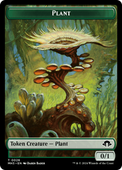 Ape // Plant Double-Sided Token [Modern Horizons 3 Commander Tokens] | Fandemonia Ltd