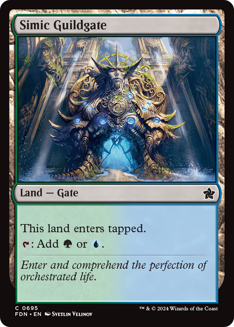Simic Guildgate [Foundations] | Fandemonia Ltd