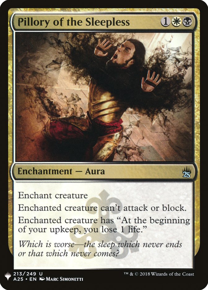 Pillory of the Sleepless [Mystery Booster] | Fandemonia Ltd