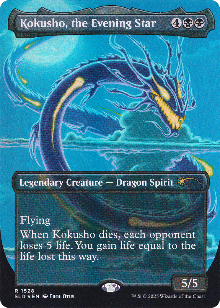 Kokusho, the Evening Star (Rainbow Foil) [Secret Lair Drop Series] | Fandemonia Ltd