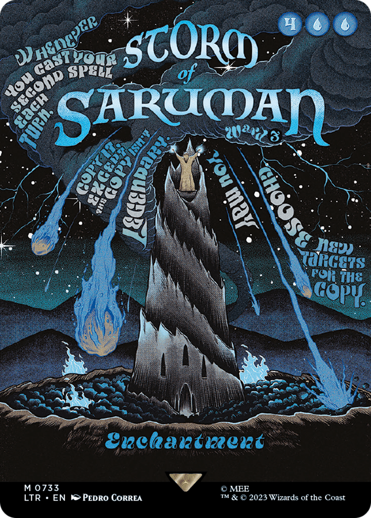 Storm of Saruman (Borderless Poster) [The Lord of the Rings: Tales of Middle-Earth] | Fandemonia Ltd