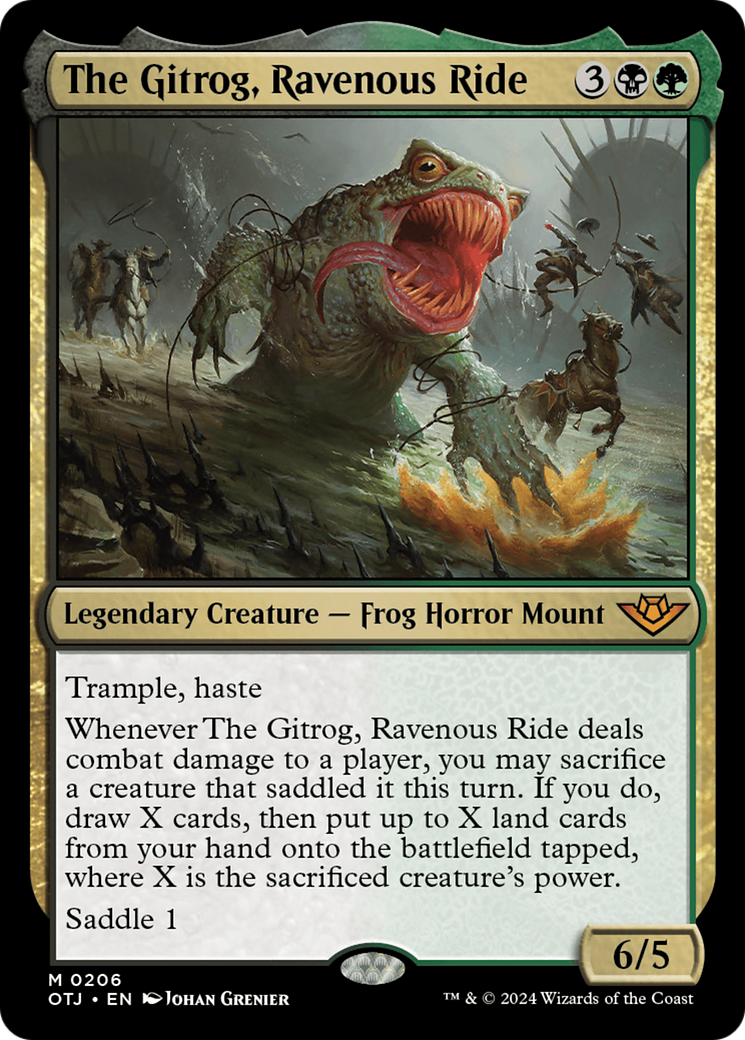 The Gitrog, Ravenous Ride [Outlaws of Thunder Junction] | Fandemonia Ltd