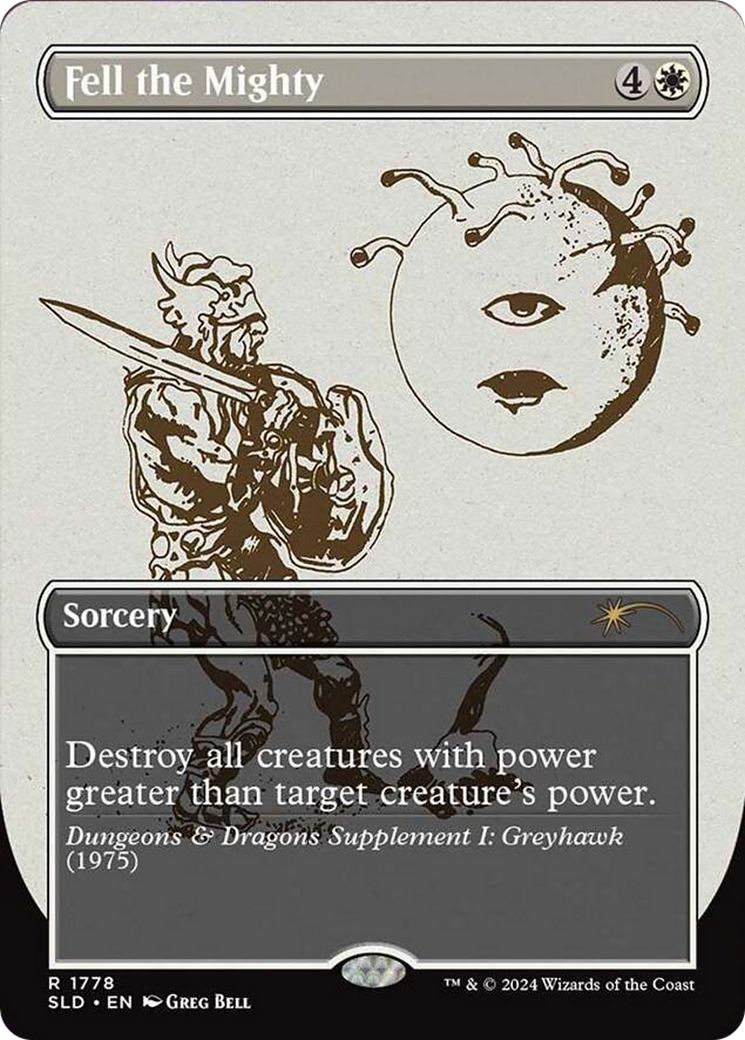 Fell the Mighty [Secret Lair Drop Series] | Fandemonia Ltd
