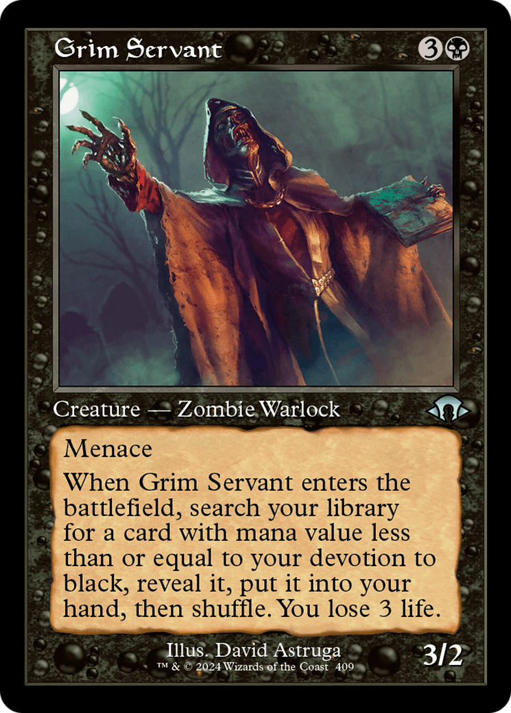 Grim Servant (Retro) [Modern Horizons 3] | Fandemonia Ltd