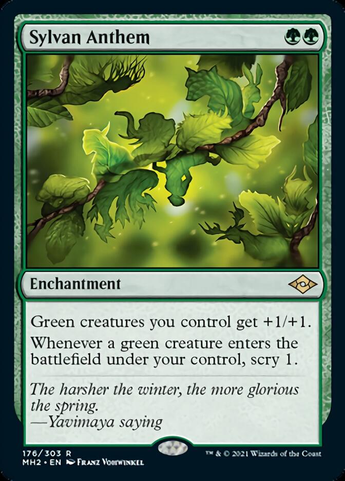 Sylvan Anthem [Modern Horizons 2] | Fandemonia Ltd